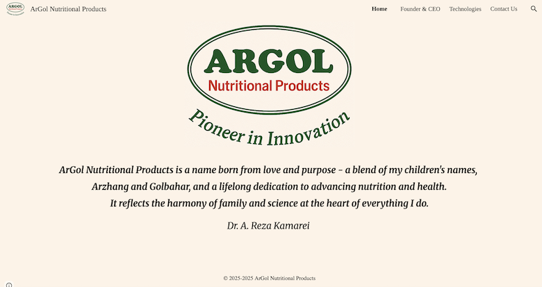 ArGol Home Page