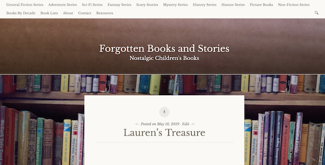 Forgotten Stories Blog Home Page