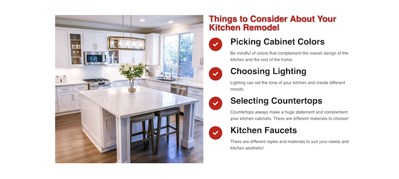 HRC kitchen checklist