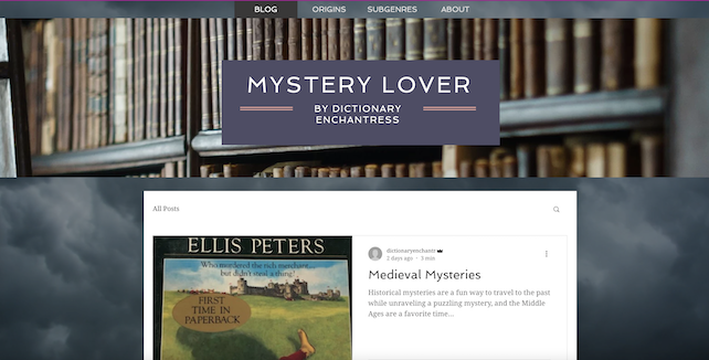 Jestress's Bookshelf Blog Home Page