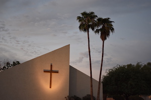 Church with Palms