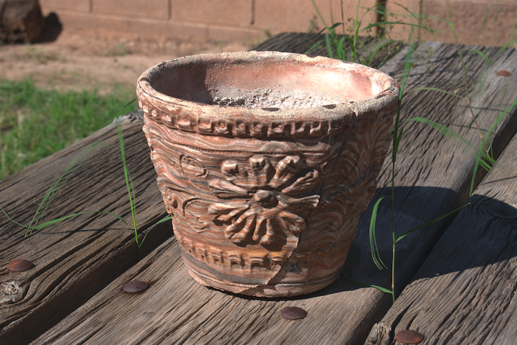 Cracked Flower Pot